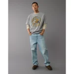 NFL Boxy Green Bay Packers Graphic T-Shirt - Heather Gray