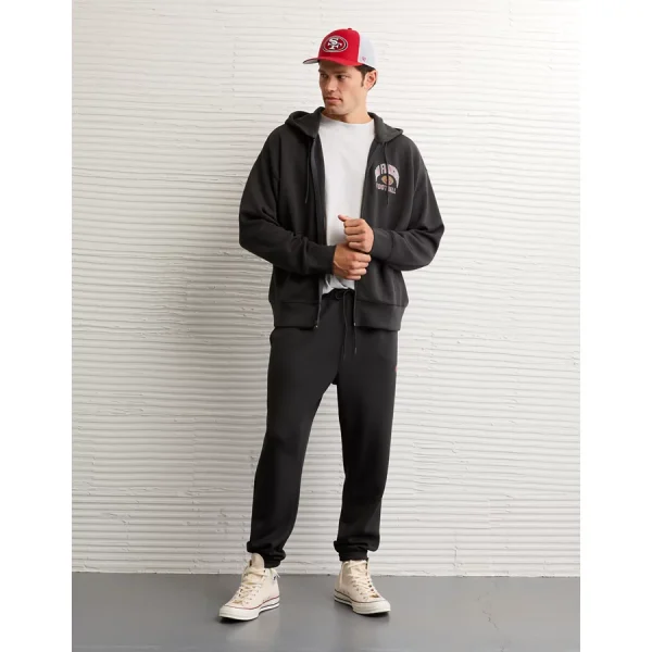 NFL San Francisco 49ers Graphic Jogger - Dark Shadow