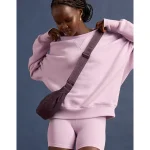 OFFLINE By Aerie Puff Love Mini Crescent Bag - Cool Berry