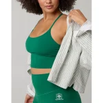 OFFLINE By Aerie Real Me Xtra Strappy Longline Sports Bra - Everglade