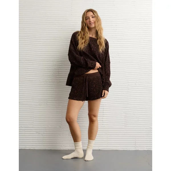 AE High-Waisted Big Hug Waffle Short - Terrace