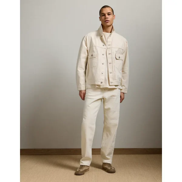 AE77 Premium Relaxed Jean - Natural