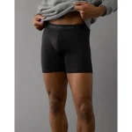 AEO Men's 6" Classic Boxer Brief - Bold Black