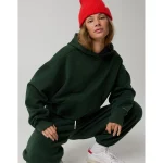 OFFLINE By Aerie Cloud Fleece Classic Length Hoodie - Mystical Green