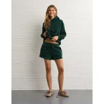 AE Everyday Luxe Sweat Short - Deep Forest