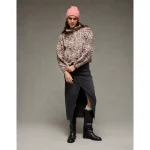 AE Sherpa Fleece Graphic Henley Sweatshirt - Naive Pink