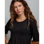 AE77 Premium Sheer T-Shirt - Black