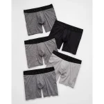 AEO Men's 6" Flex Boxer Brief 5-Pack - Multi