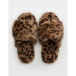 Aerie Fur Slides - Keep It Neutral