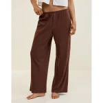 Aerie Off-Duty Pointelle Trouser PJ - Canyon Sun