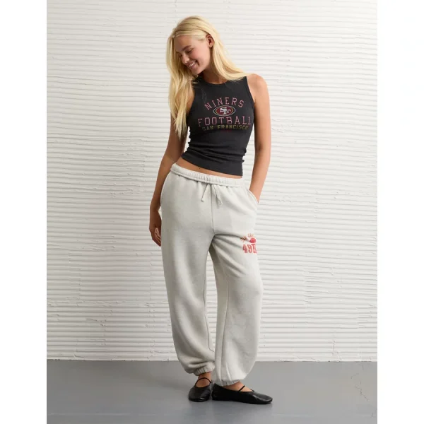 NFL San Francisco 49ers Graphic Tank Top - Faded Black