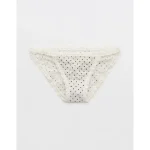 Show Off Vintage Lace String Bikini Underwear - Soft Muslin