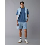 AE Lightweight Icon Logo Graphic T-Shirt - Navy