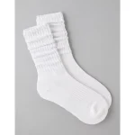 AE Slouchy Socks - White