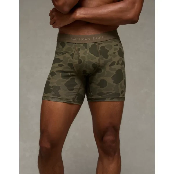 AEO Camo 6" Classic Boxer Brief - Olive