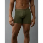 AEO Men's 4.5" Classic Boxer Brief - Olive