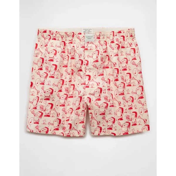 AEO Peanuts Stretch Boxer Short - Red