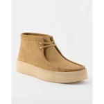 Clarks Men's Wallabee Suede Moccasin - Taupe