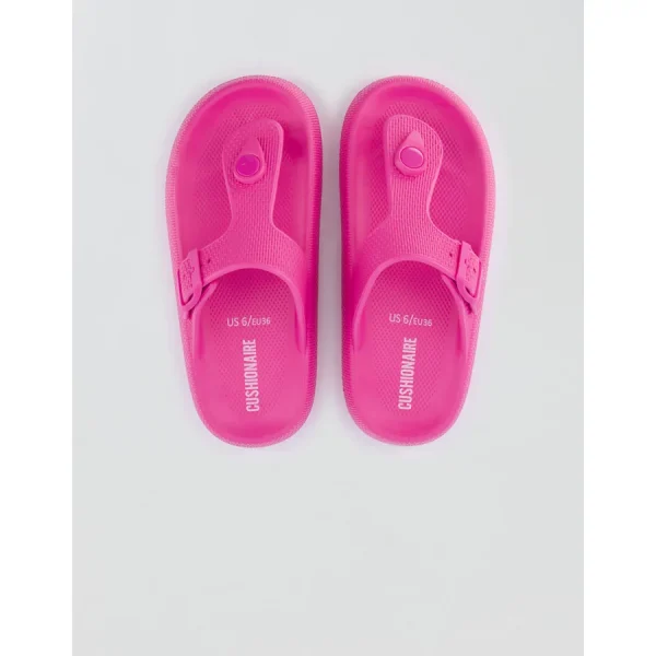 Cushionaire Flo Cloud Thong Sandal - Miami Pink
