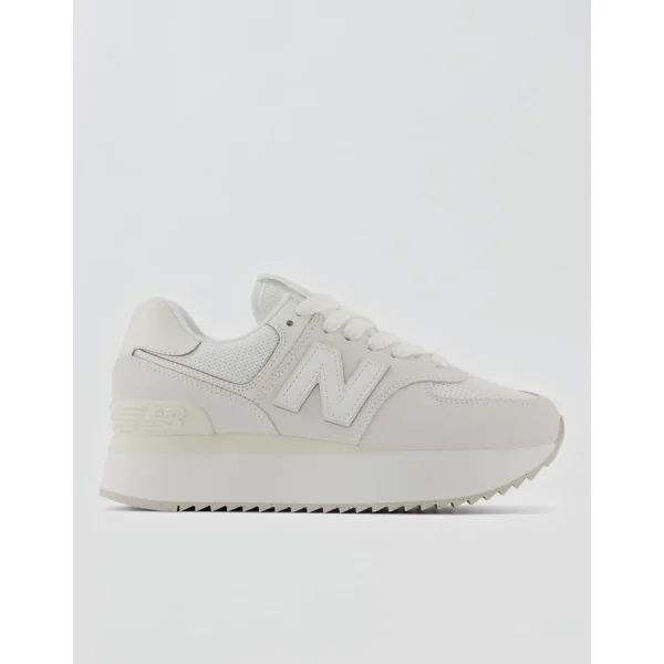 New Balance 574+ Sneaker - White