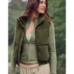 OFFLINE By Aerie The Hugger Full Zip Jacket - Olive Fun