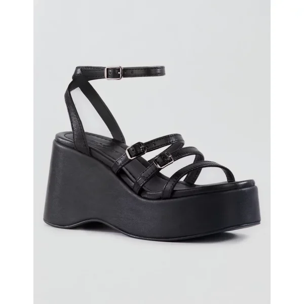 Seychelles Women's Grapefruit Platform Sandal - Black
