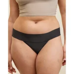 SMOOTHEZ Everyday Thong Underwear - Smoked Gray