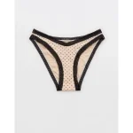 SMOOTHEZ Microfiber Lace Bikini Underwear - Sandbar