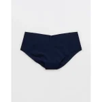 SMOOTHEZ No Show Cheeky Underwear - Navy