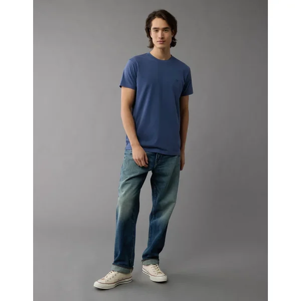 AE Lived-In Slim Fit T-Shirt - Navy