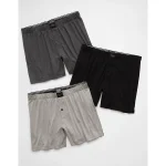 AEO Men's Slim Knit Ultra Soft Boxer Short 3-Pack - Multi