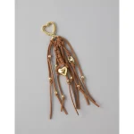AEO Suede Tassel Keychain - Multi