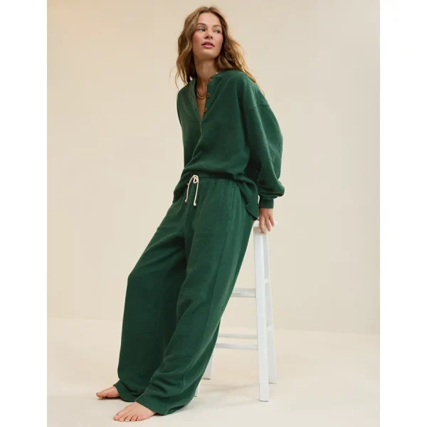 Aerie Sherpa Trouser - Rugged Green