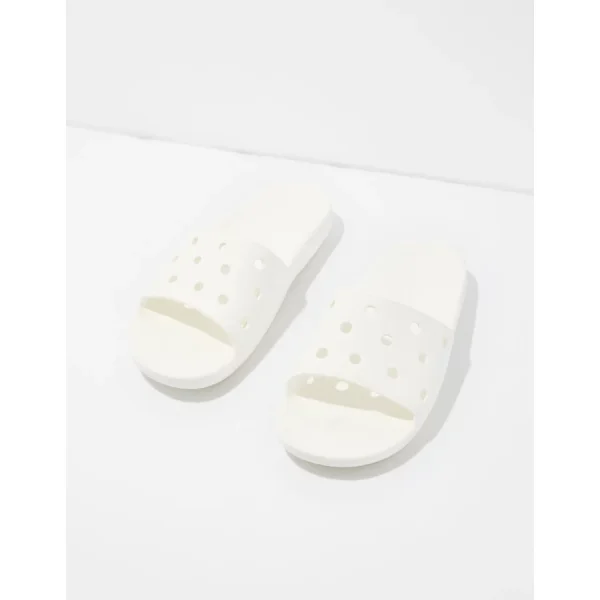 Crocs Men's Classic Slide Sandal - White