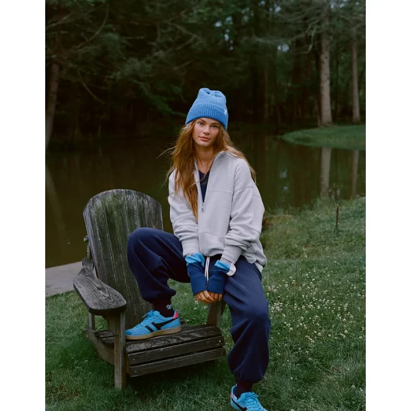 OFFLINE By Aerie Cloud Fleece Baggy Jogger - Royal Navy