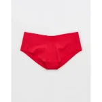 SMOOTHEZ No Show Cheeky Underwear - Bright Red