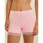 Superchill Pointelle High Waisted Boyshort Underwear - Club Pink